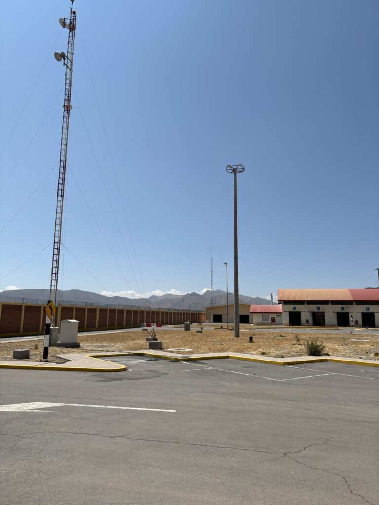 de frontière de Punon entre le Pérou et la Bolivie.